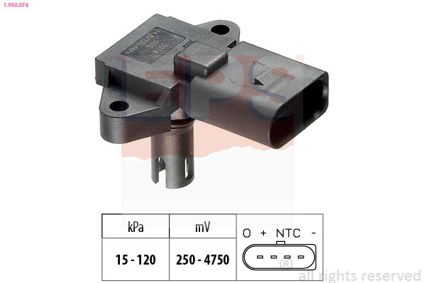 EPS 1.993.074 Air Pressure Sensor, altitude adaption