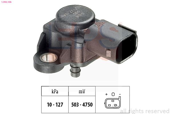 EPS 1.993.106 Air Pressure Sensor, altitude adaption