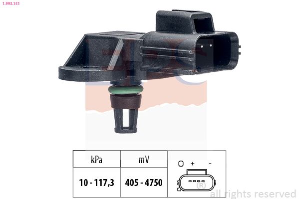 EPS 1.993.151 Air Pressure Sensor, altitude adaption