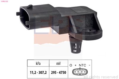 Air Pressure Sensor, altitude adaption EPS 1.993.152