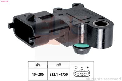 Air Pressure Sensor, altitude adaption EPS 1.993.234