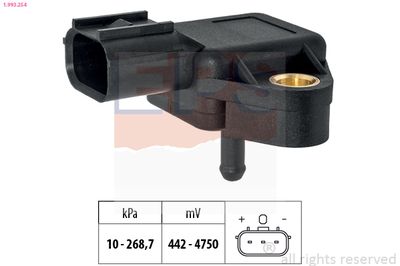 Pressure Sensor, brake booster EPS 1.993.254
