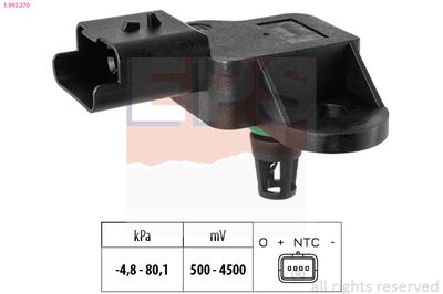 Air Pressure Sensor, altitude adaption EPS 1.993.270