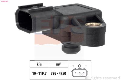 Air Pressure Sensor, altitude adaption EPS 1.993.383