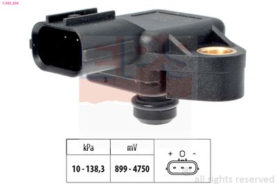 Air Pressure Sensor, altitude adaption EPS 1.993.394