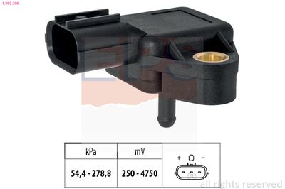 Air Pressure Sensor, altitude adaption EPS 1.993.396