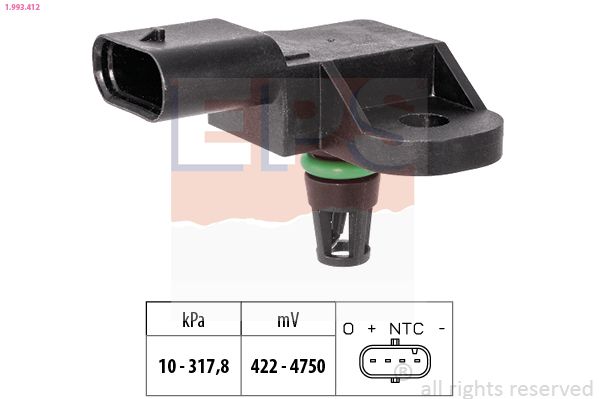 EPS 1.993.412 Air Pressure Sensor, altitude adaption