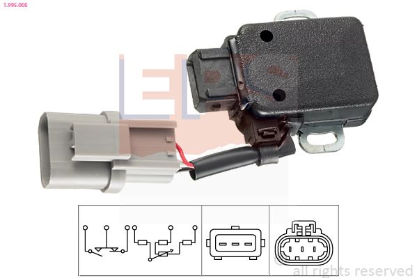 EPS 1.995.005 Sensor, throttle position