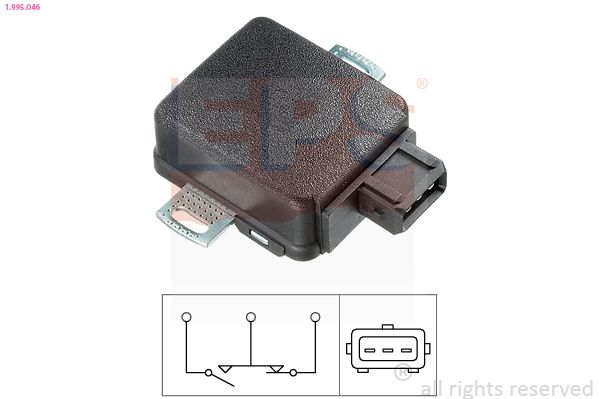 EPS 1.995.046 Sensor, throttle position