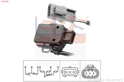 Sensor, throttle position EPS 1.995.060