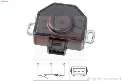 Sensor, throttle position EPS 1.995.084
