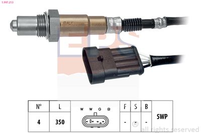 Lambda Sensor EPS 1.997.213
