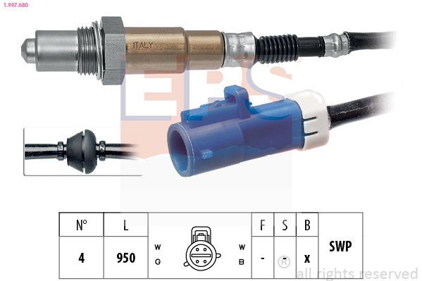 EPS 1.997.680 Lambda Sensor