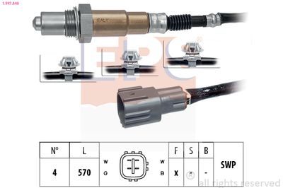 Lambda Sensor EPS 1.997.848