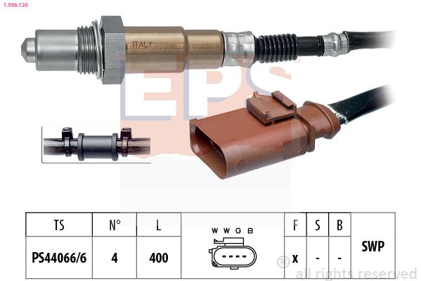 EPS 1.998.126 Lambda Sensor