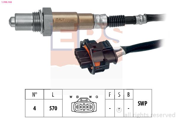 EPS 1.998.168 Lambda Sensor