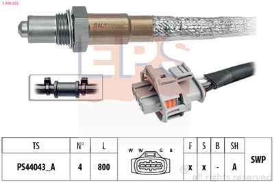 Lambda Sensor EPS 1.998.322