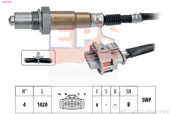 EPS 1.998.378 Lambda Sensor