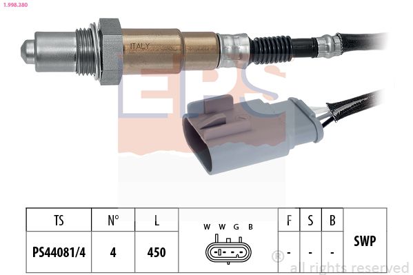 EPS 1.998.380 Lambda Sensor