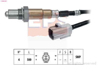 Lambda Sensor EPS 1.998.520