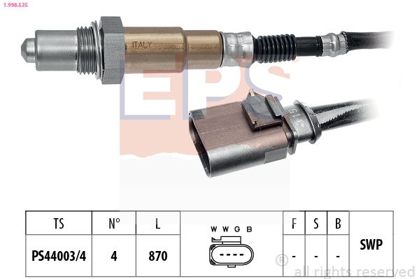 EPS 1.998.535 Lambda Sensor