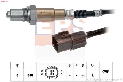 Lambda Sensor EPS 1.998.551