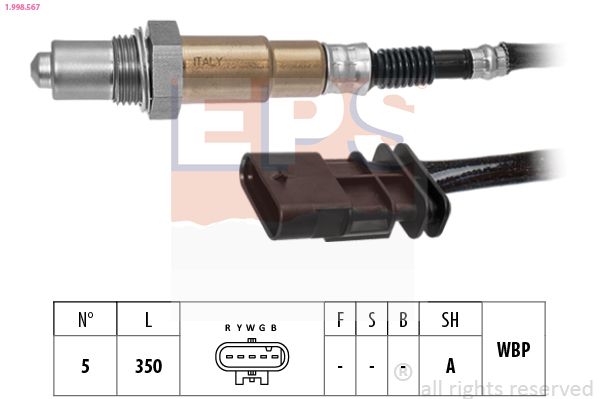 EPS 1.998.567 Lambda Sensor