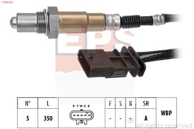 Lambda Sensor EPS 1.998.567