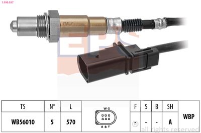 Lambda Sensor EPS 1.998.587