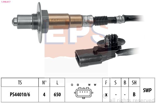 EPS 1.998.617 Oxygen Sensor