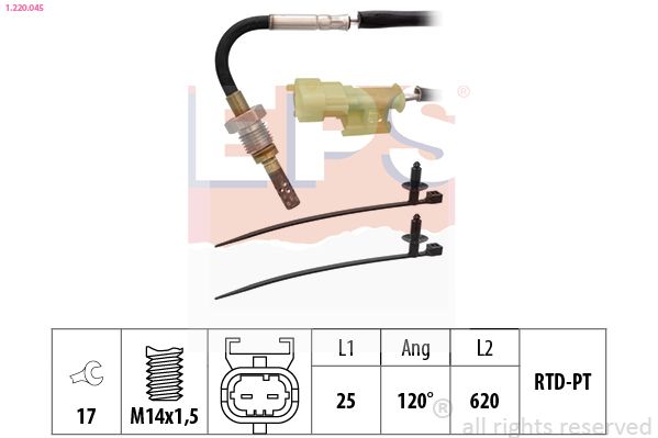 EPS 1.220.045 Sensor, exhaust gas temperature
