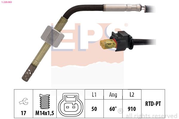 EPS 1.220.083 Sensor, exhaust gas temperature