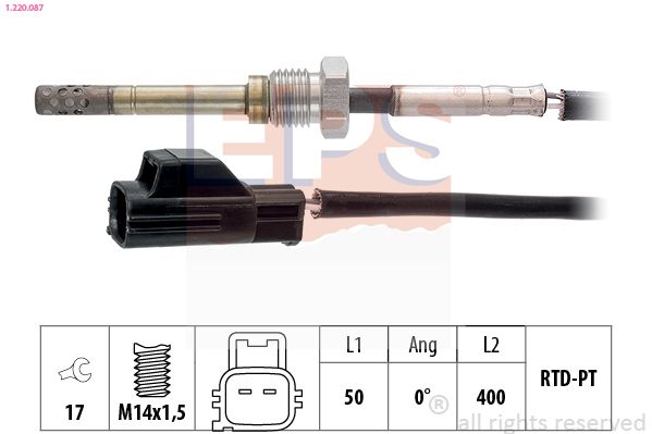 EPS 1.220.087 Sensor, exhaust gas temperature