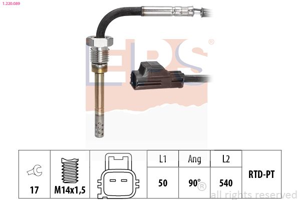 EPS 1.220.089 Sensor, exhaust gas temperature