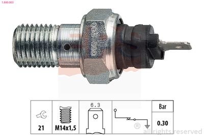 Oil Pressure Switch EPS 1.800.003