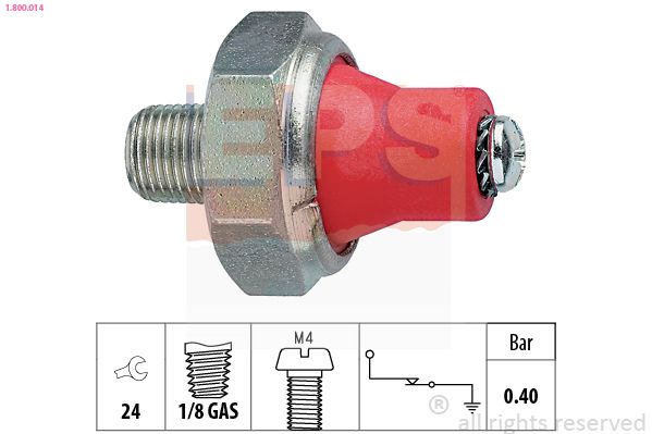 EPS 1.800.014 Oil Pressure Switch