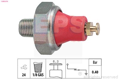 Oil Pressure Switch EPS 1.800.016