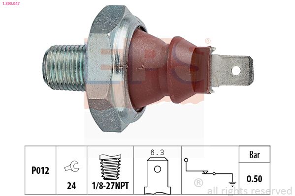 EPS 1.800.047 Oil Pressure Switch