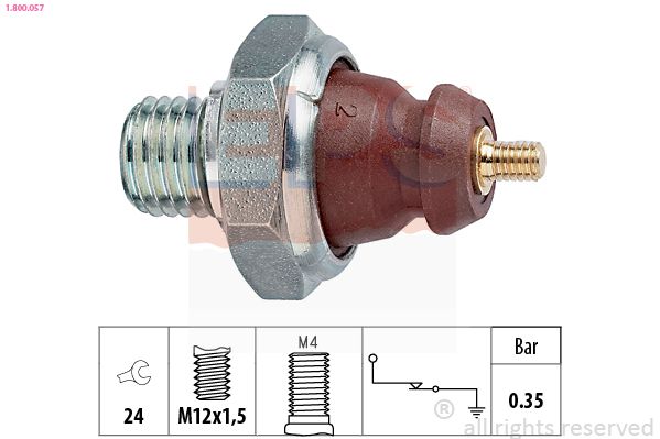 EPS 1.800.057 Oil Pressure Switch
