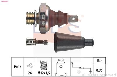 Oil Pressure Switch EPS 1.800.060