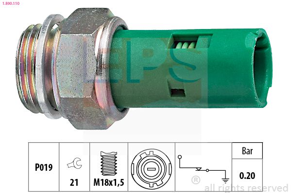 EPS 1.800.110 Oil Pressure Switch