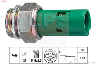 Oil Pressure Switch EPS 1.800.110