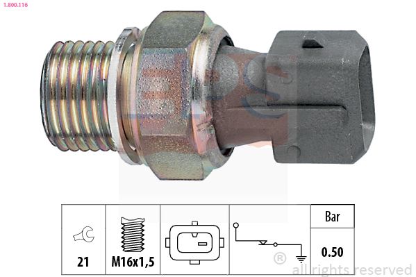 EPS 1.800.116 Oil Pressure Switch