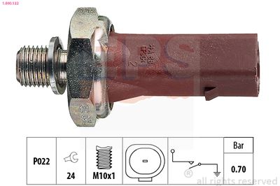 Oil Pressure Switch EPS 1.800.132