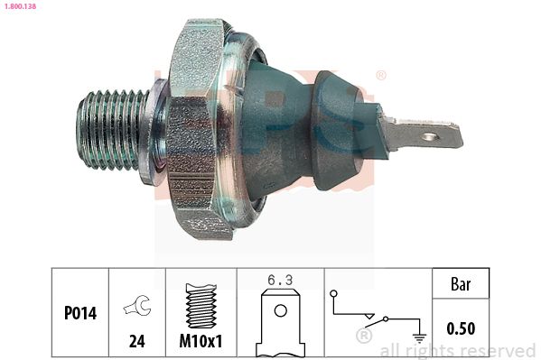 EPS 1.800.138 Oil Pressure Switch
