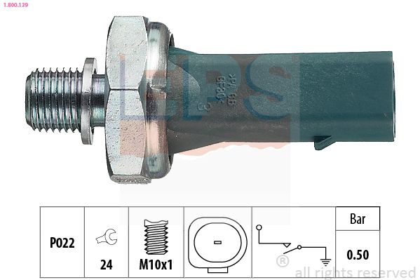 EPS 1.800.139 Oil Pressure Switch