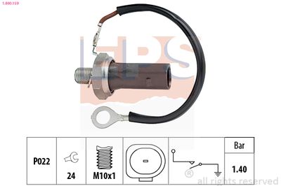 Oil Pressure Switch EPS 1.800.159