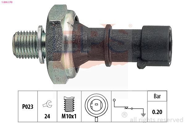 EPS 1.800.170 Oil Pressure Switch