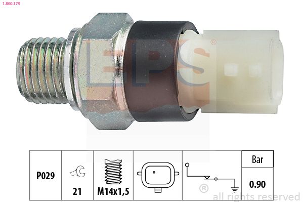 EPS 1.800.179 Oil Pressure Switch