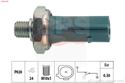 Oil Pressure Switch EPS 1.800.196